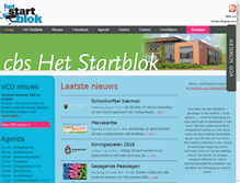 Tablet Screenshot of cbshetstartblok.nl